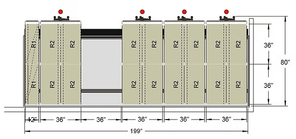 Regional Hospital pharmacy storage