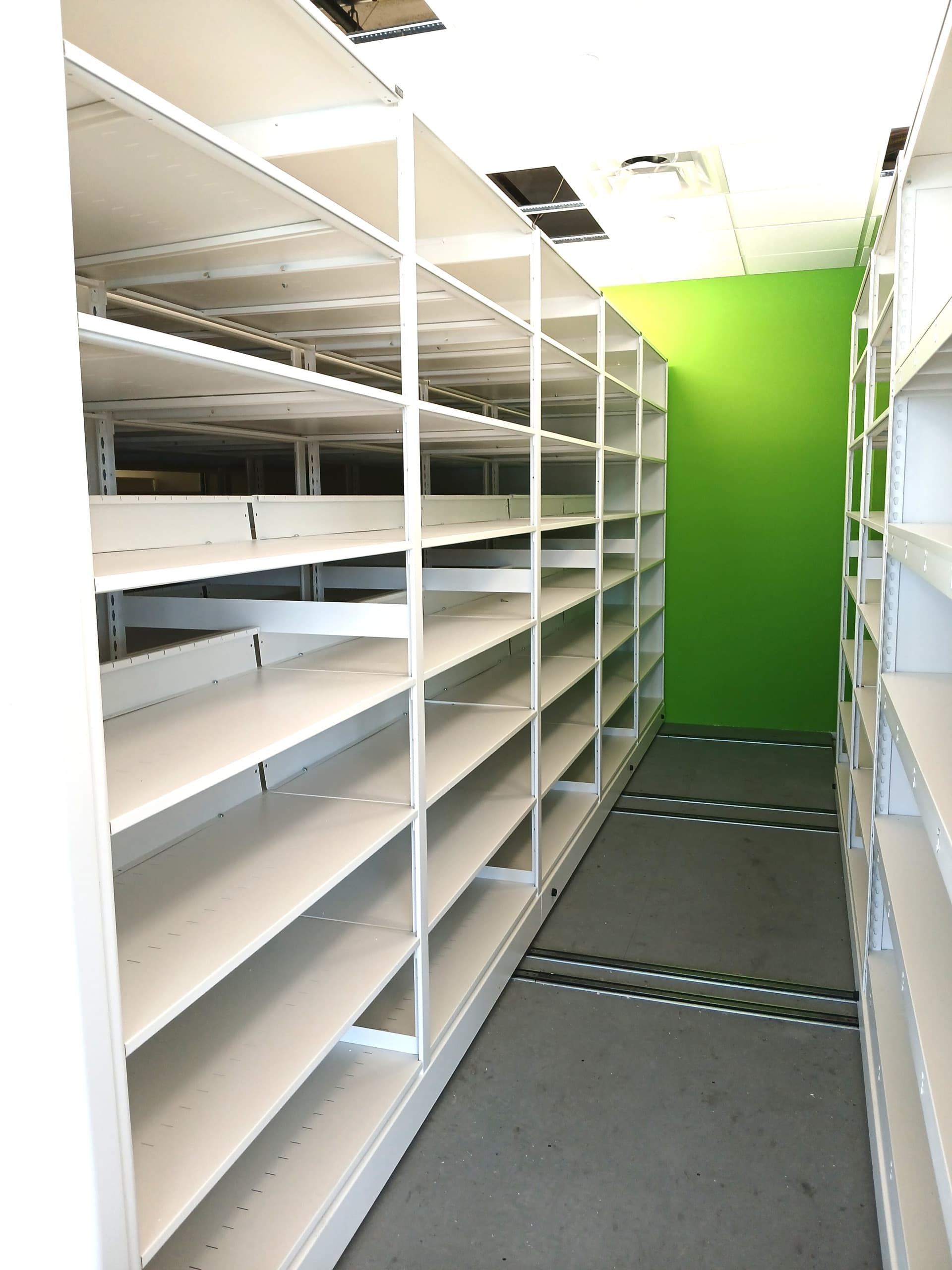 High-density storage installation by Reynolds Business Systems